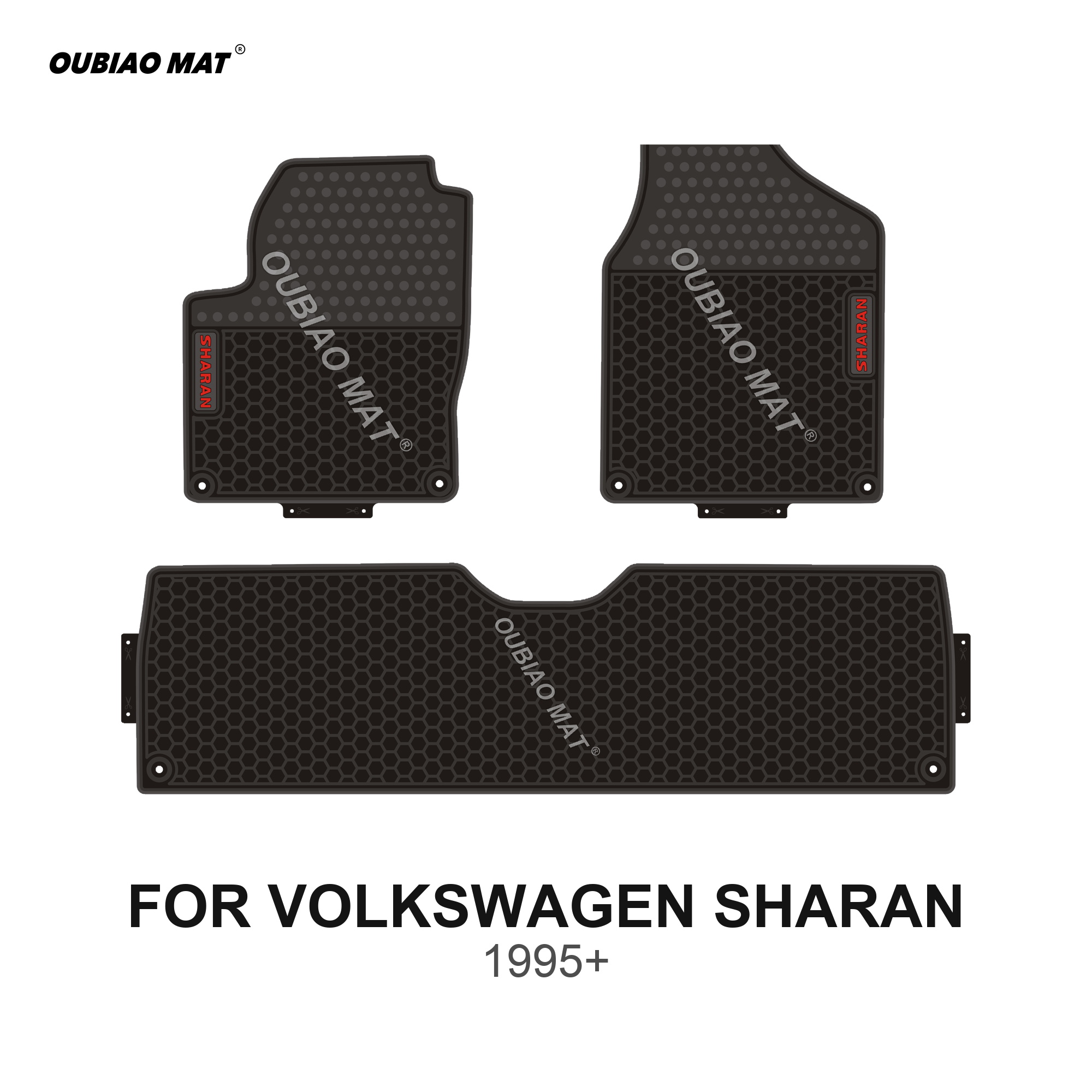 VOLKSWAGEN SHARAN Car Floor Mats 1995+