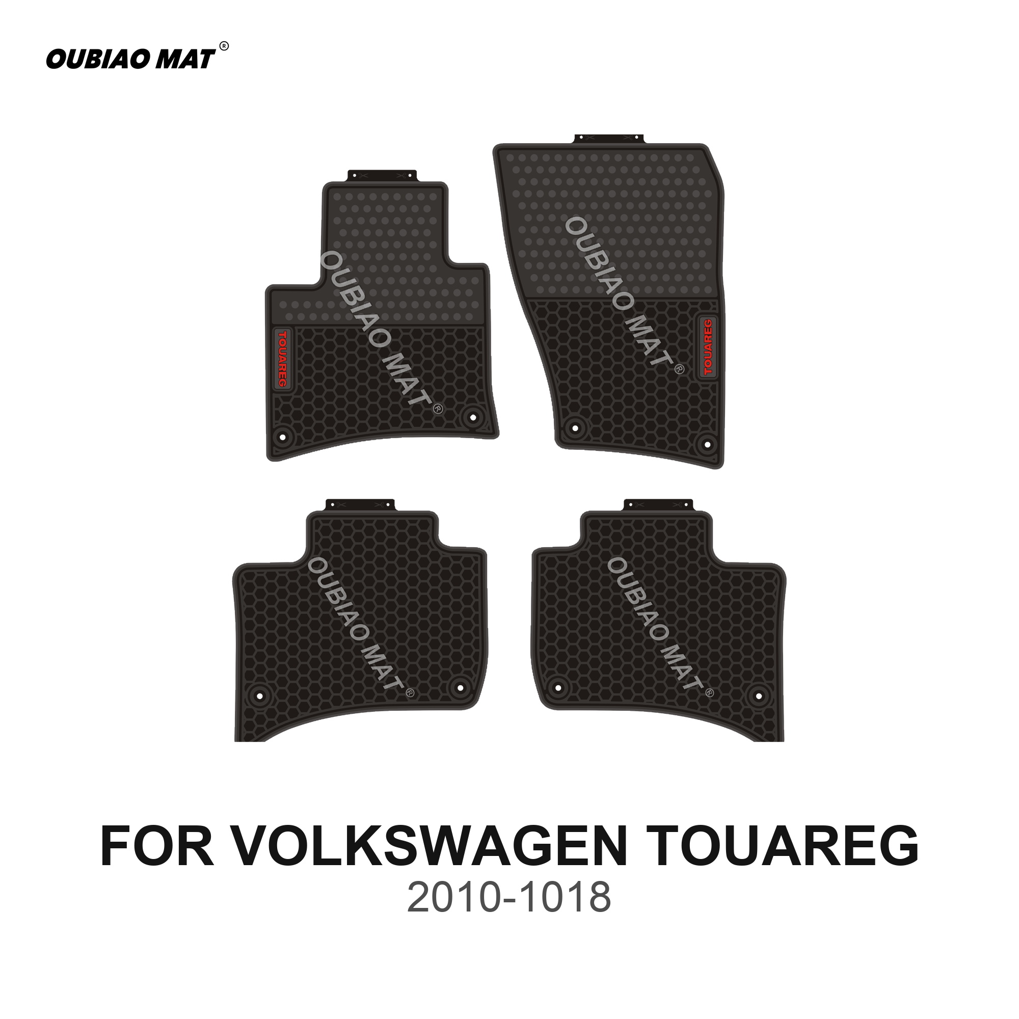 VOLKSWAGEN TOUAREG Car Floor Mats 2010-1018
