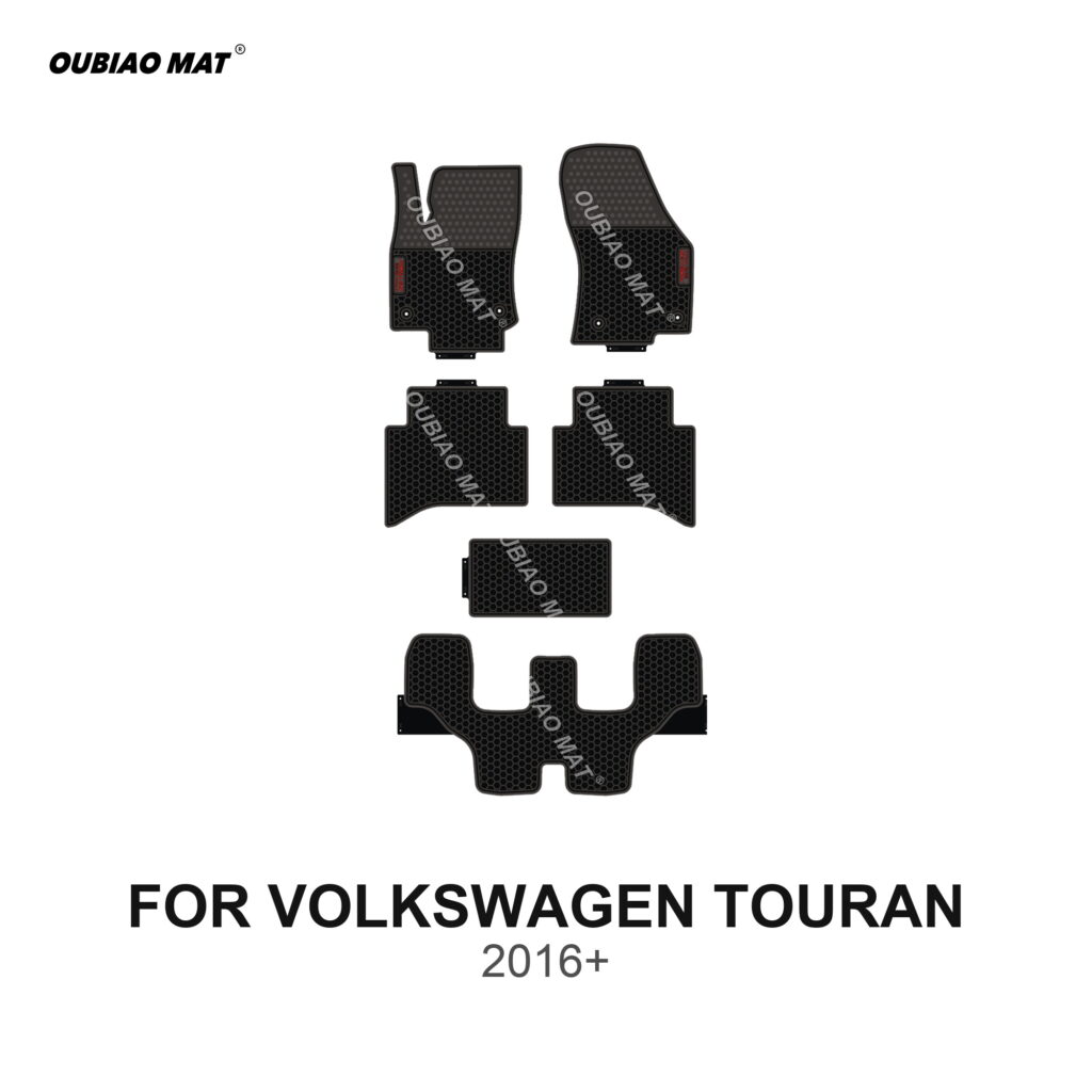 VOLKSWAGEN TOURAN Tapetes para Carro 2016+ - tapetes para carro a la medida