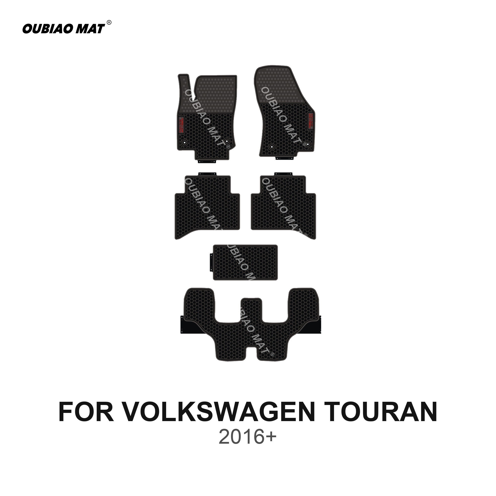 VOLKSWAGEN TOURAN Car Floor Mats 2016+