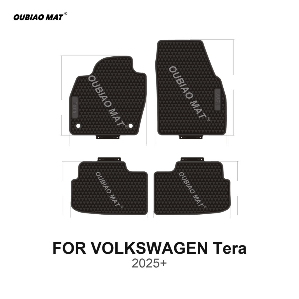 VOLKSWAGEN Tera Car Floor Mats 2025+
