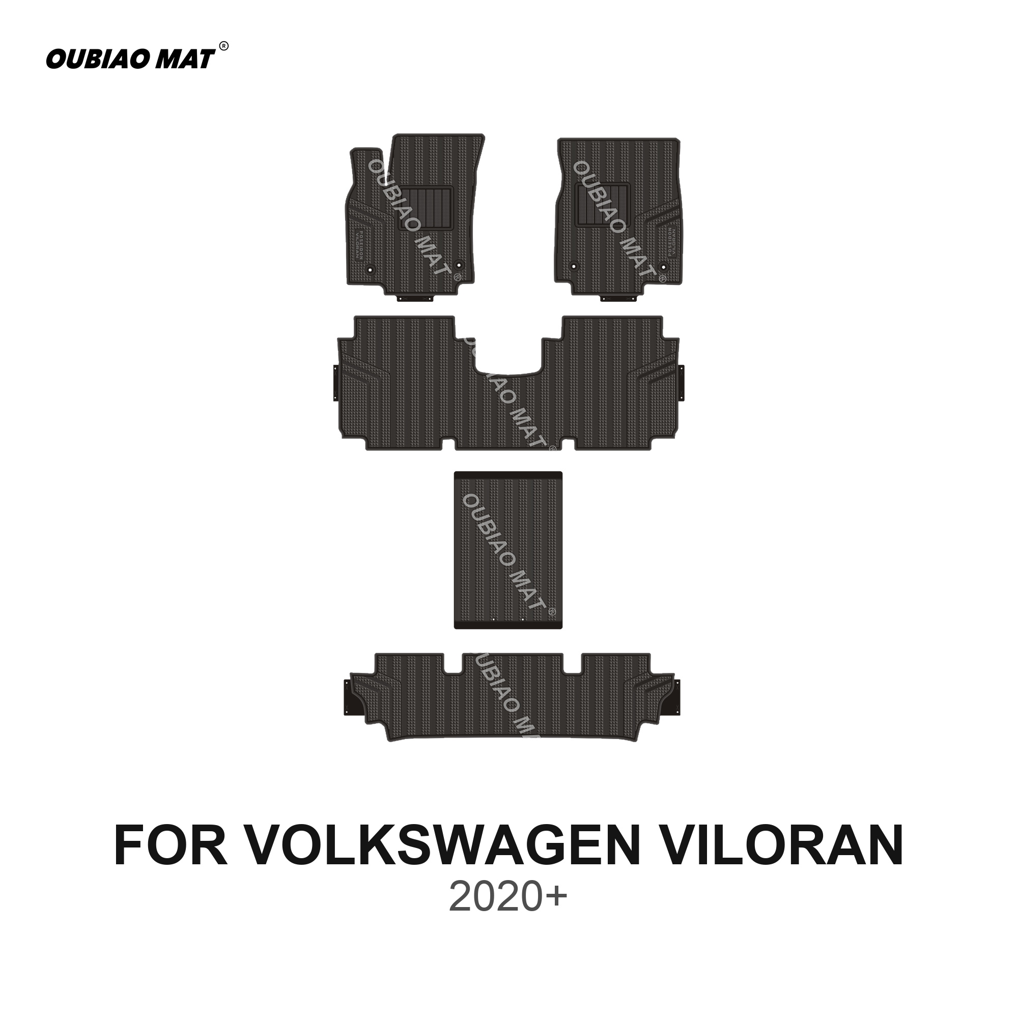 VOLKSWAGEN VILORAN Car Floor Mats 2020+