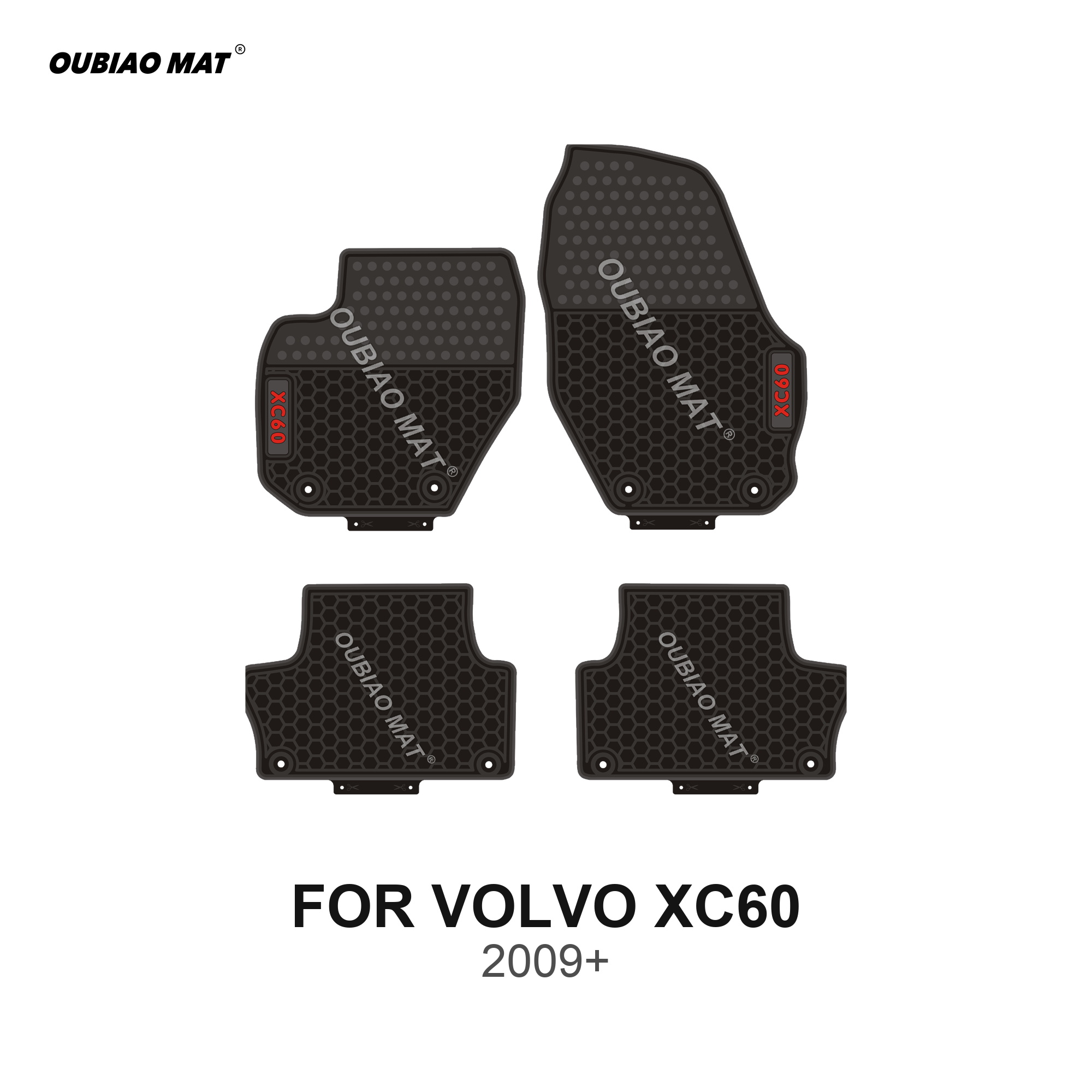 VOLVO XC60 Car Floor Mats 2009+