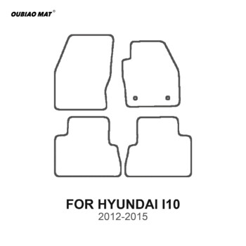 HYUNDAI I10 2012-2015 Car Floor Mats