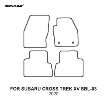 SUBARU CROSS TREK XV SBL 03 2020 Car Floor Mats