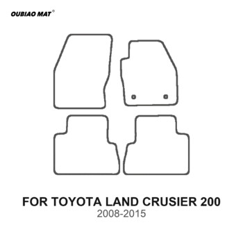 TOYOTA LAND CRUSIER 200 2008-2015 Car Floor Mats