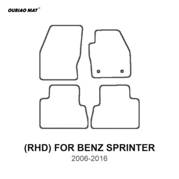 RHD BENZ SPRINTER 2006-2016 Car Floor Mats