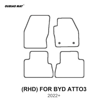RHD BYD ATTO3 2022+ Car Floor Mats
