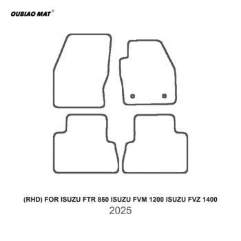 RHD ISUZU FTR 850 ISUZU FVM 1200 ISUZU FVZ 1400 2025 Car Floor Mats