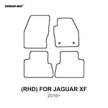 RHD JAGUAR XF 2016+ Car Floor Mats