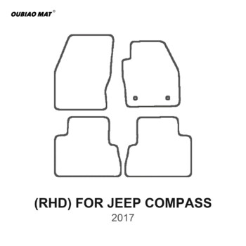 RHD JEEP COMPASS 2017 Car Floor Mats