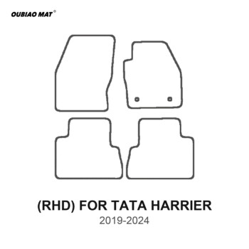 RHD TATA HARRIER 2019-2024 Car Floor Mats