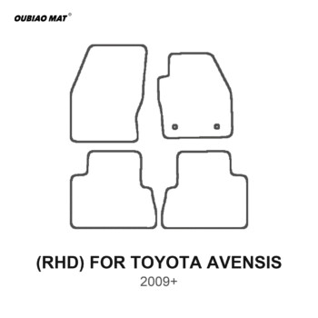 RHD TOYOTA AVENSIS 2009+ Car Floor Mats
