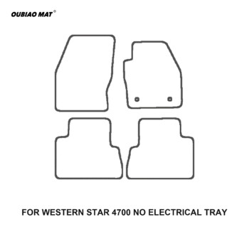 WESTERN STAR 4700 NO ELECTRICAL TRAY Truck Floor Mats