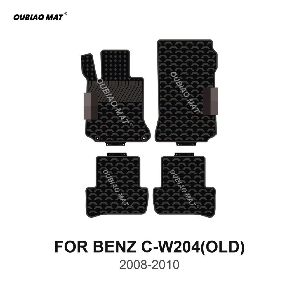 BENZ C-W204(OLD) Tapetes para Carro 2008-2010 - tapetes para carro a la medida