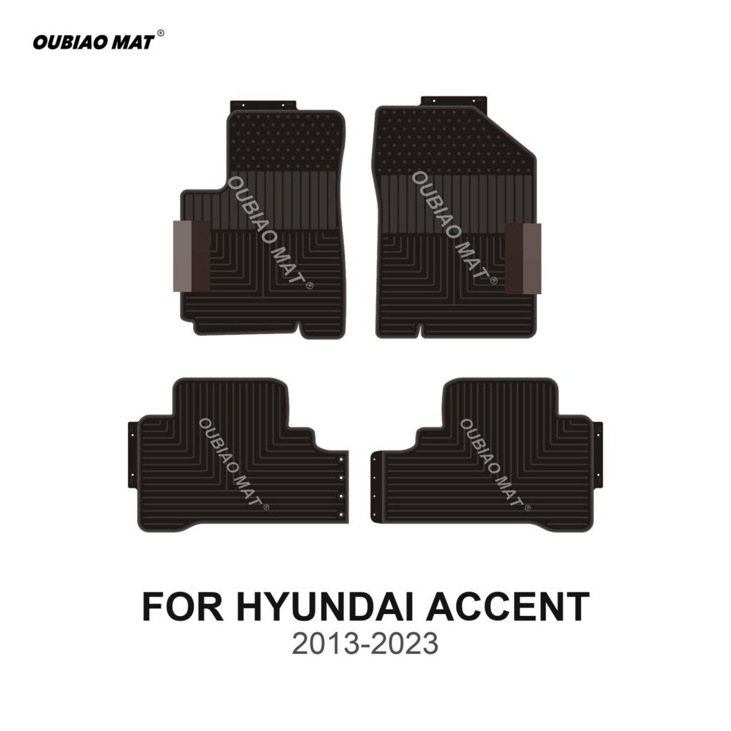 HYUNDAI ACCENT Car Floor Mats 2013-2023