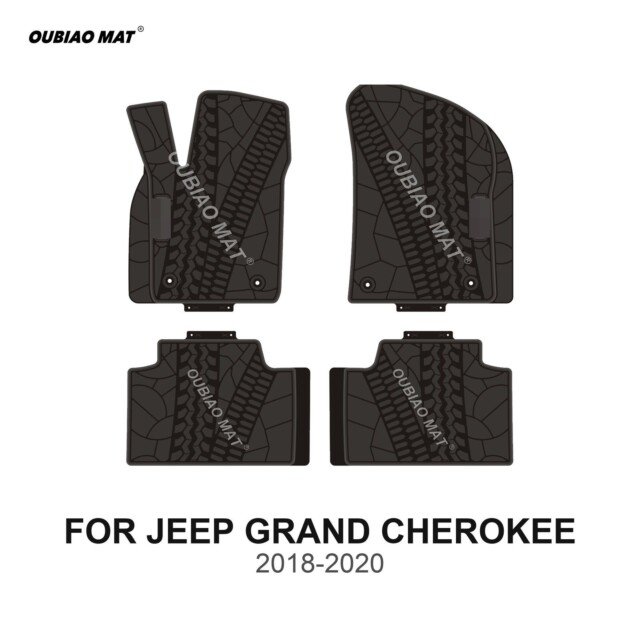 JEEP GRAND CHEROKEE Car Floor Mats 2018-2020