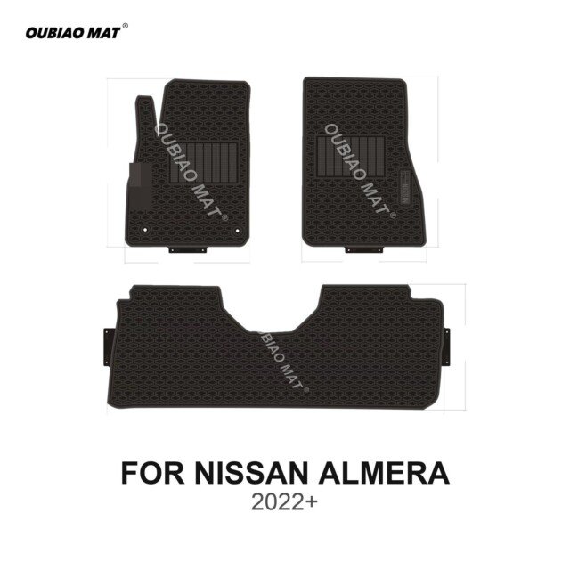 NISSAN ALMERA Car Floor Mats 2022+