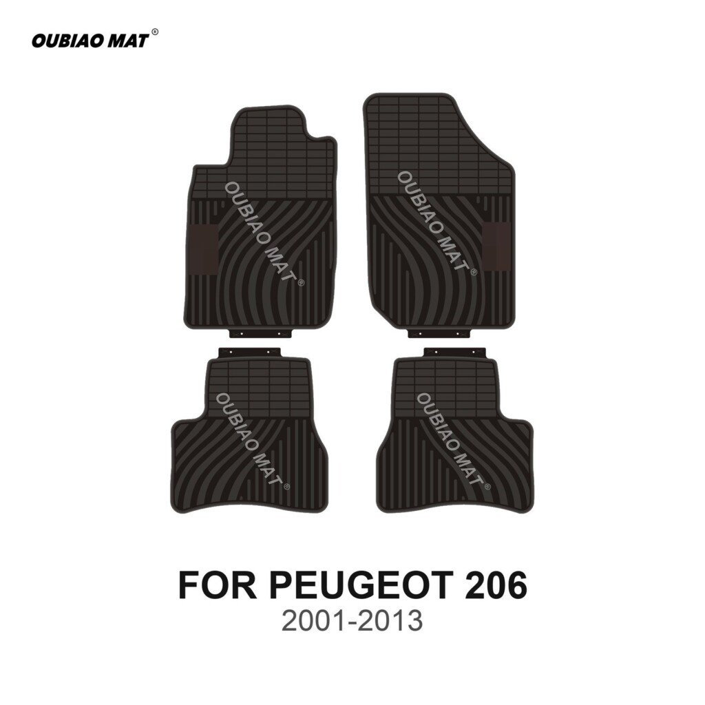 PEUGEOT 206 Tapetes para Carro 2001-2013 - tapetes para carro a la medida