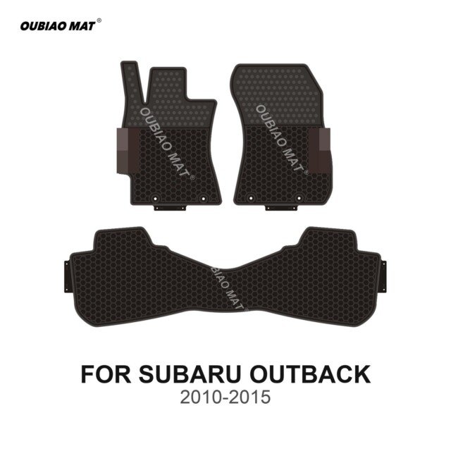 SUBARU OUTBACK Car Floor Mats 2010-2015