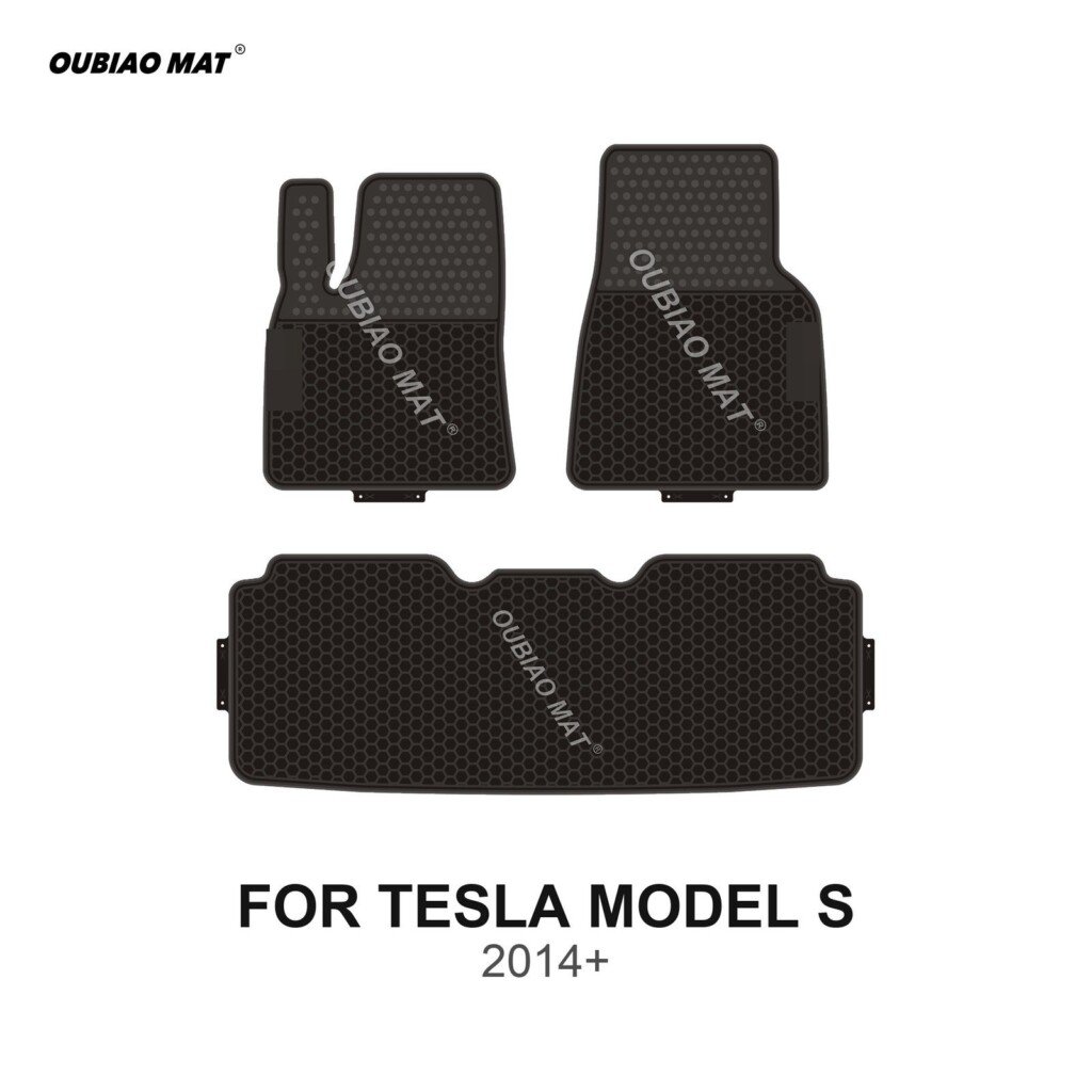 TESLA MODEL S Car Floor Mats 2014+